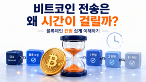 비트코인 전송은 왜 시간이 걸릴까? 블록체인 컨펌 쉽게 이해하기 3 비트코인 전송 시간과 블록체인 컨펌 과정