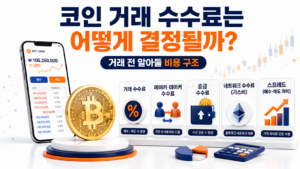 코인 거래 수수료와 거래 전 알아둘 비용 구조