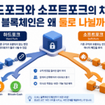하드포크와 소프트포크 차이와 블록체인 네트워크 분리 구조
