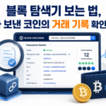 블록 탐색기 보는 법과 내가 보낸 코인의 거래 기록 확인 방법