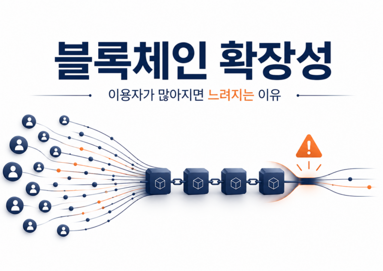 블록체인 확장성 문제와 이용자 증가에 따른 네트워크 병목